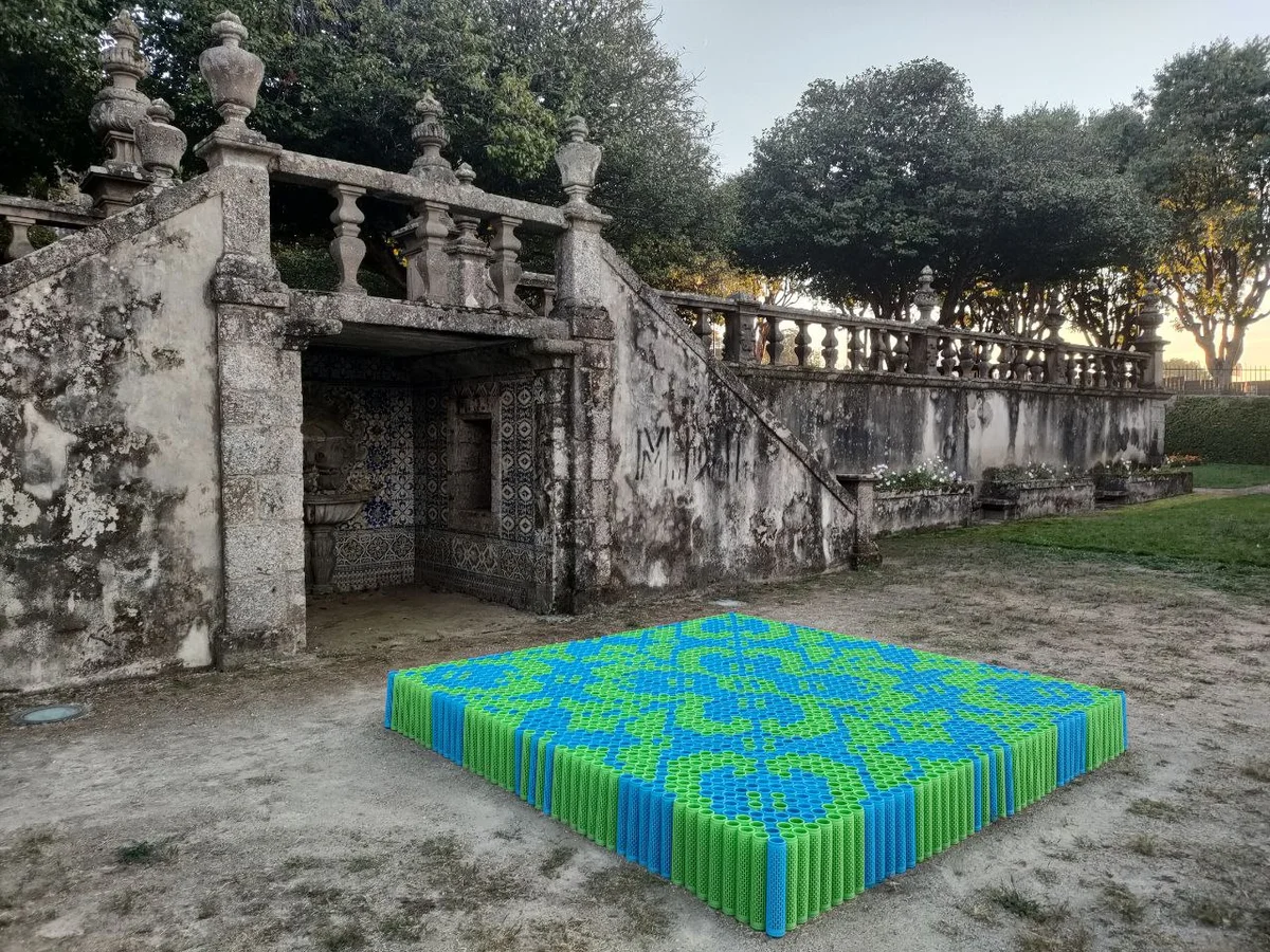 Plastic textile